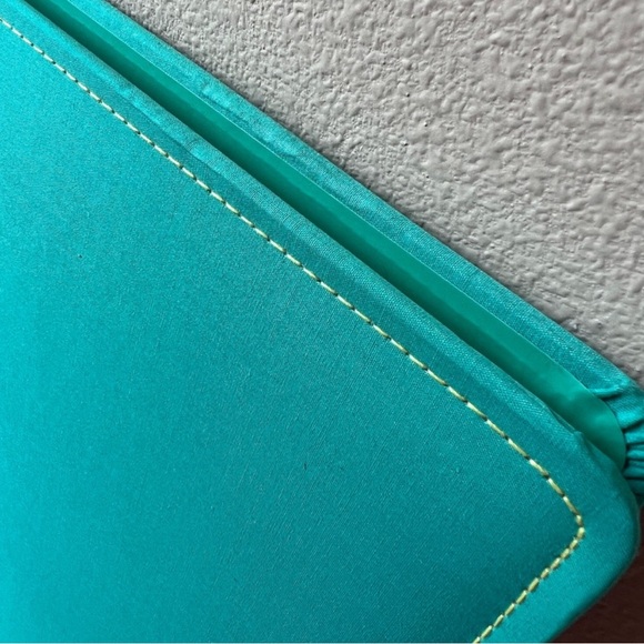 New Old Stock Creating Keepsakes 12x12 Teal Green Stripe Scrapbook Album 15 Pg - Picture 14 of 14